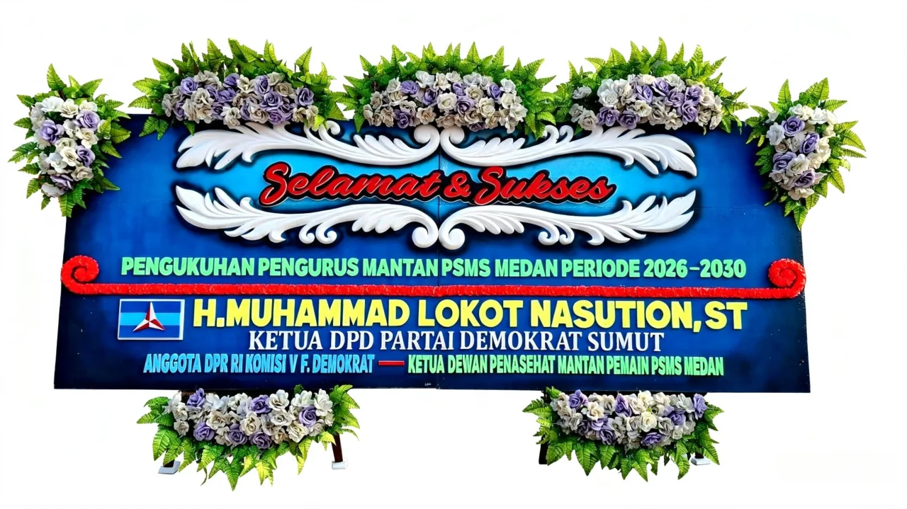 Kirim Ucapan Elegan & Berkelas Bersama Hans Florist Simalingkar Medan