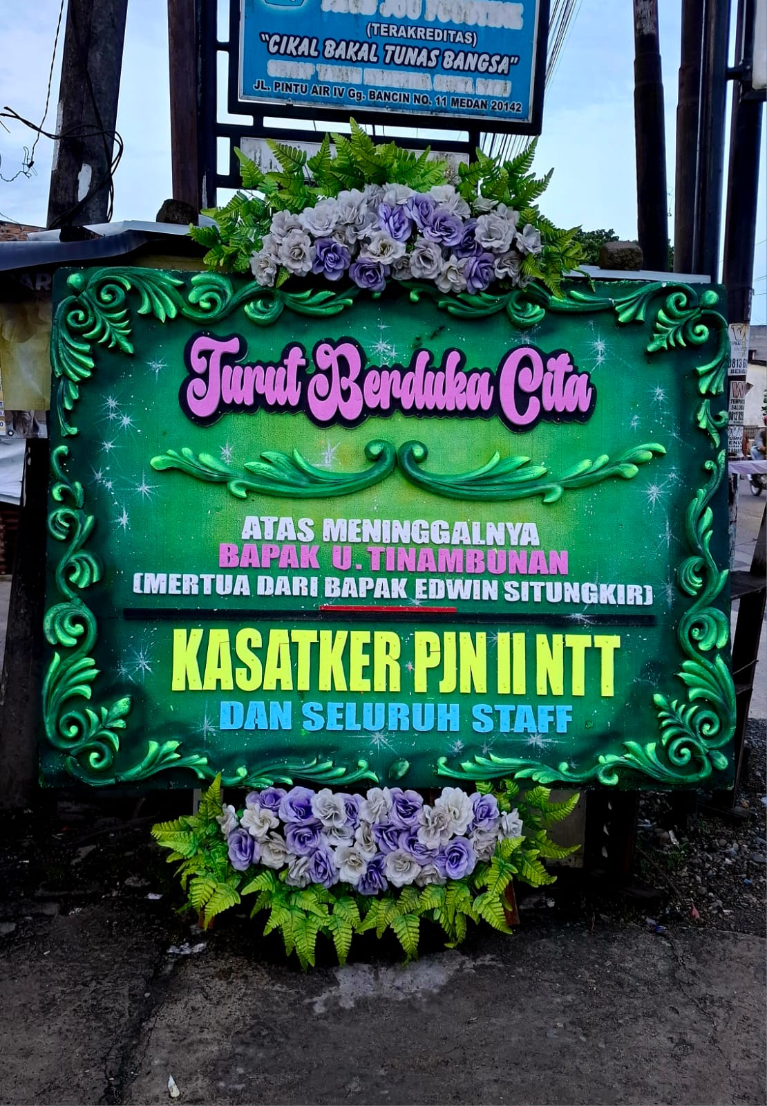 Papan Bunga Model Jakarta Series 3 Minimalist Chic