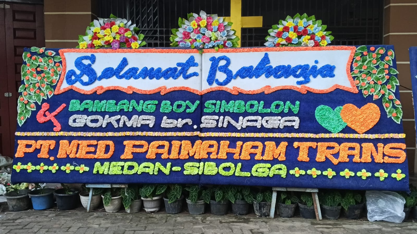 Papan Bunga Selamat Bahagia Grand Suite