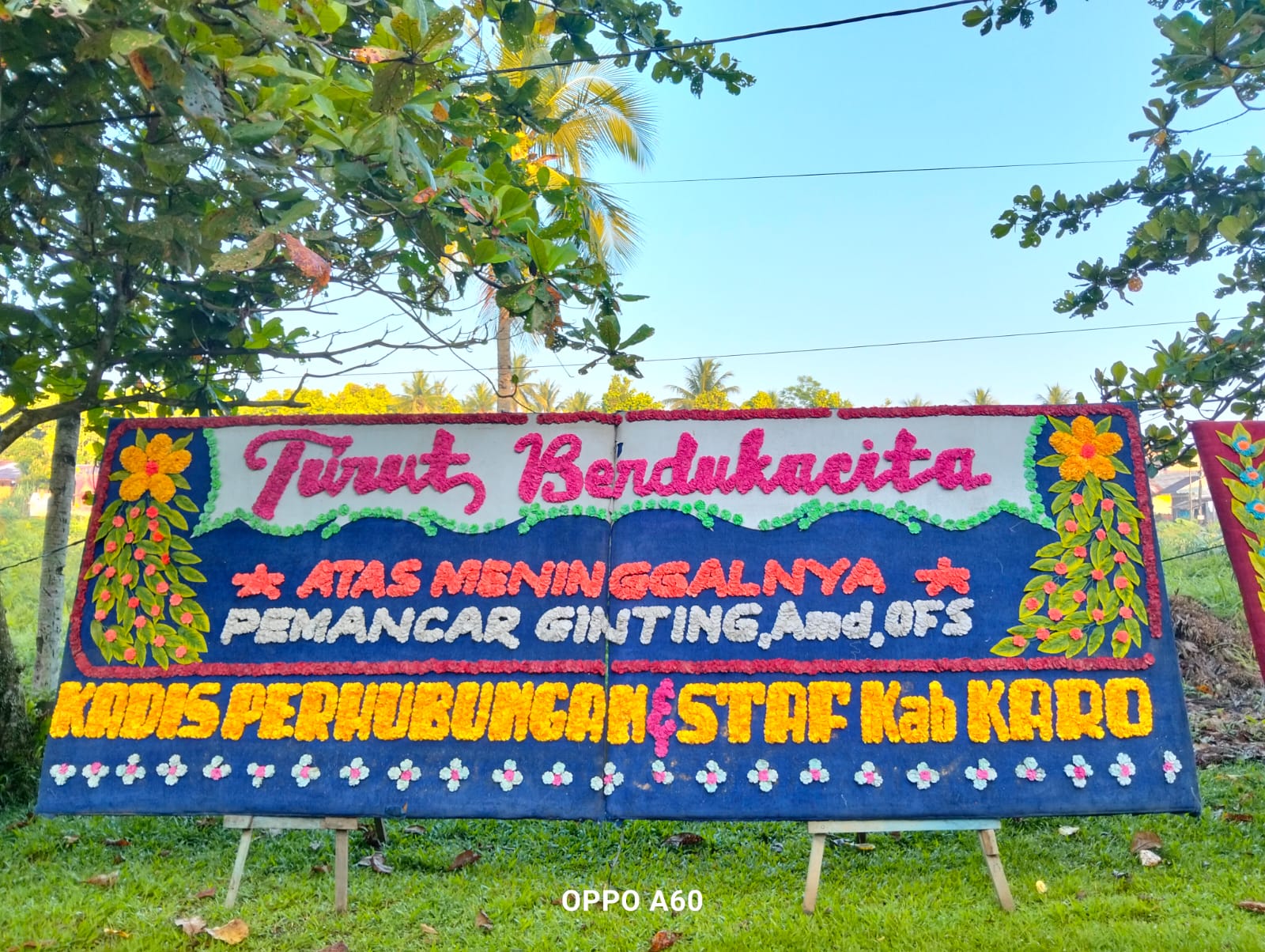 Papan Bunga Turut Berduka Cita Jumbo