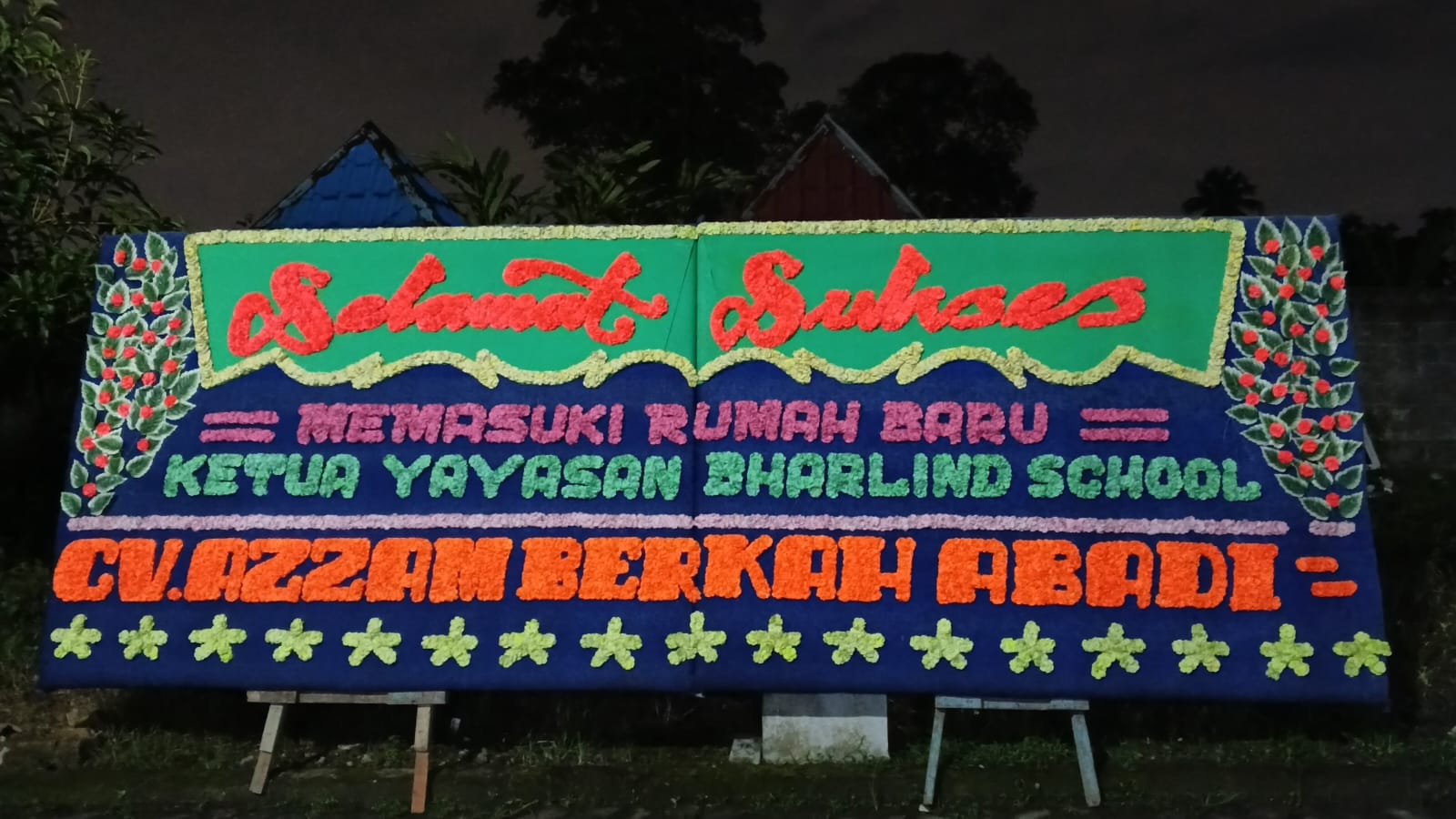 Papan Bunga Selamat & Sukses